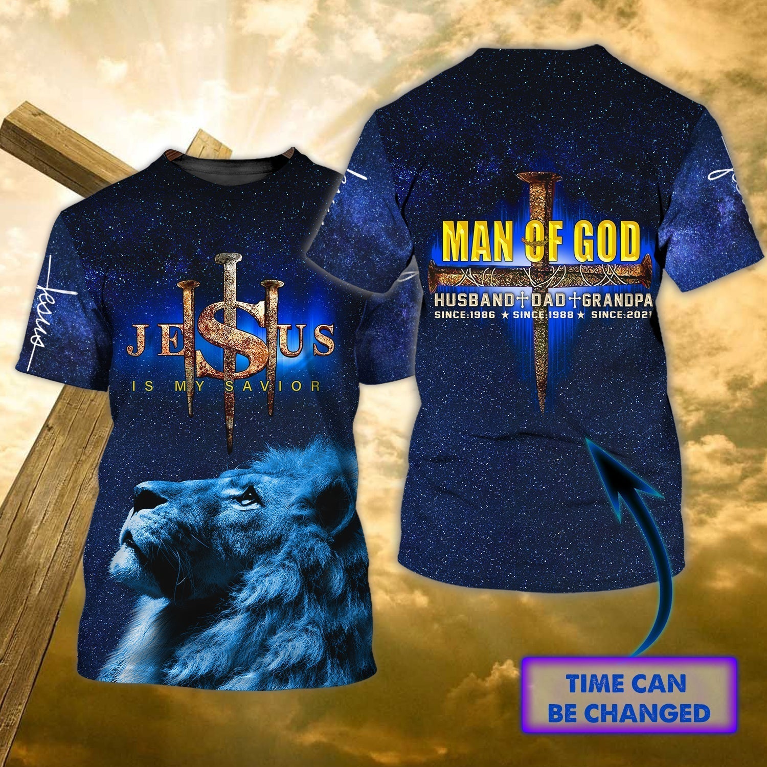 Personalized Man Of God T Shirt Jesus Savior T Shirt Gift For Christian T Shirt