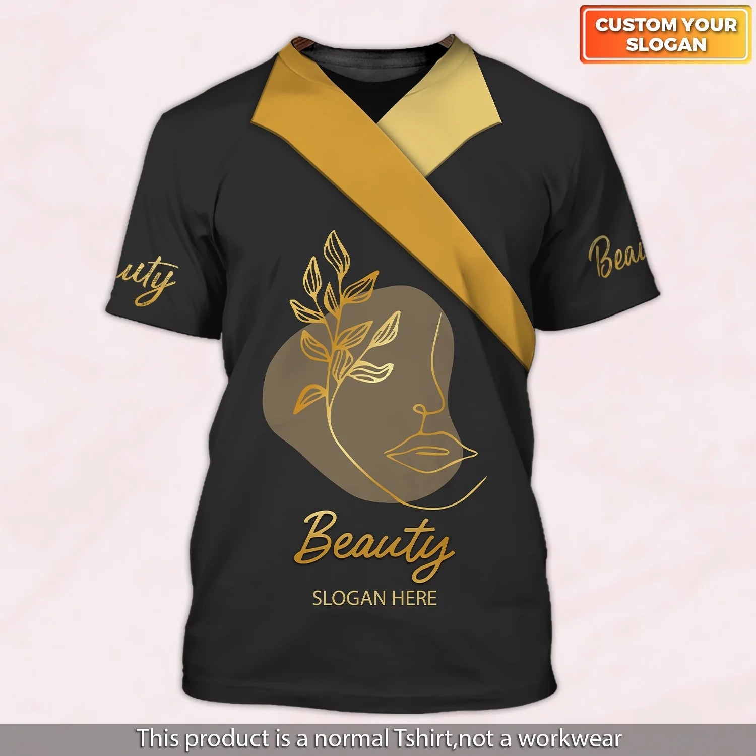 Beauty Consultant Personalized Your Slogan 3D T-shirt