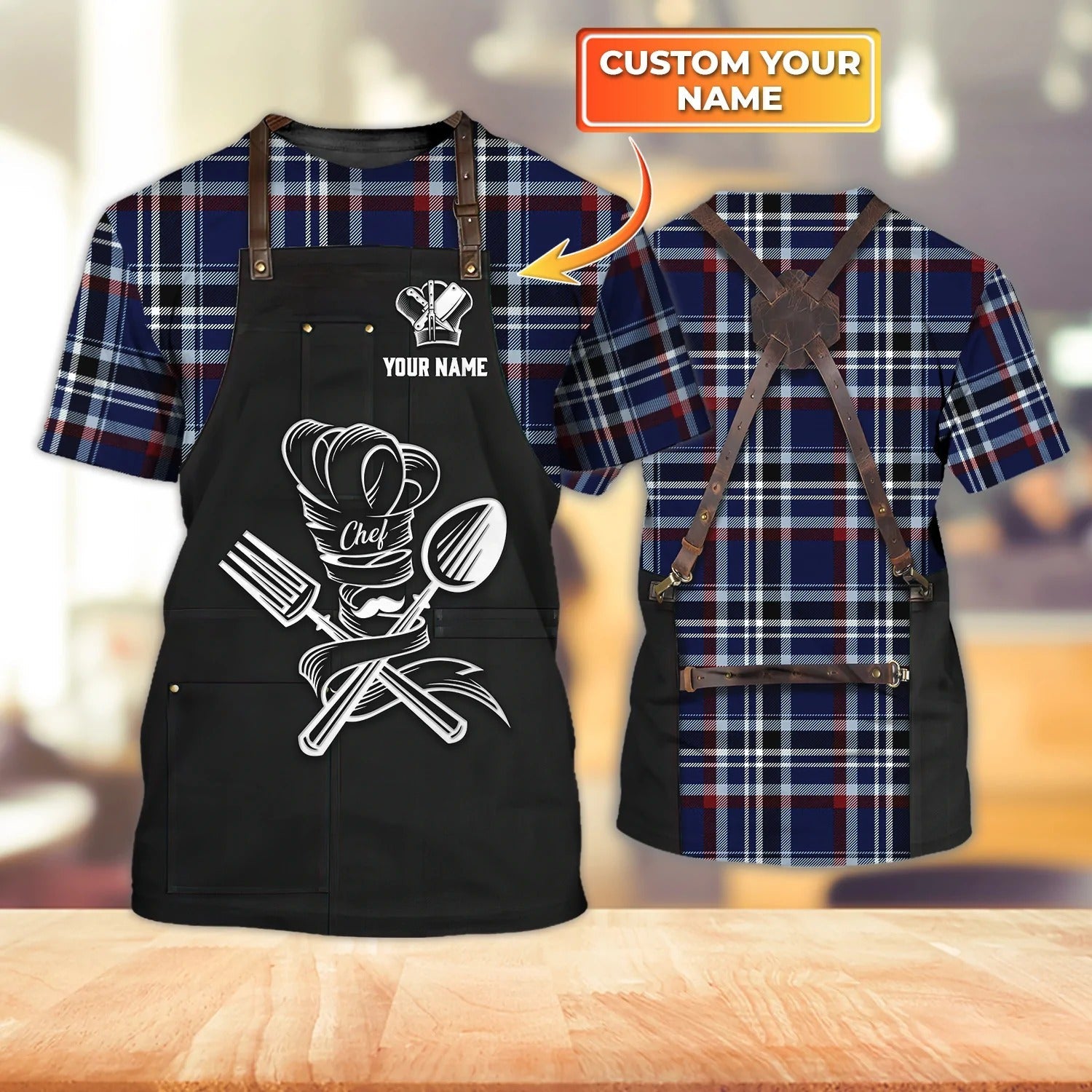 Personalized 3D All Over Print Chef Shirt Cool Master Chef Uniform Gift For Master Chef Men Women
