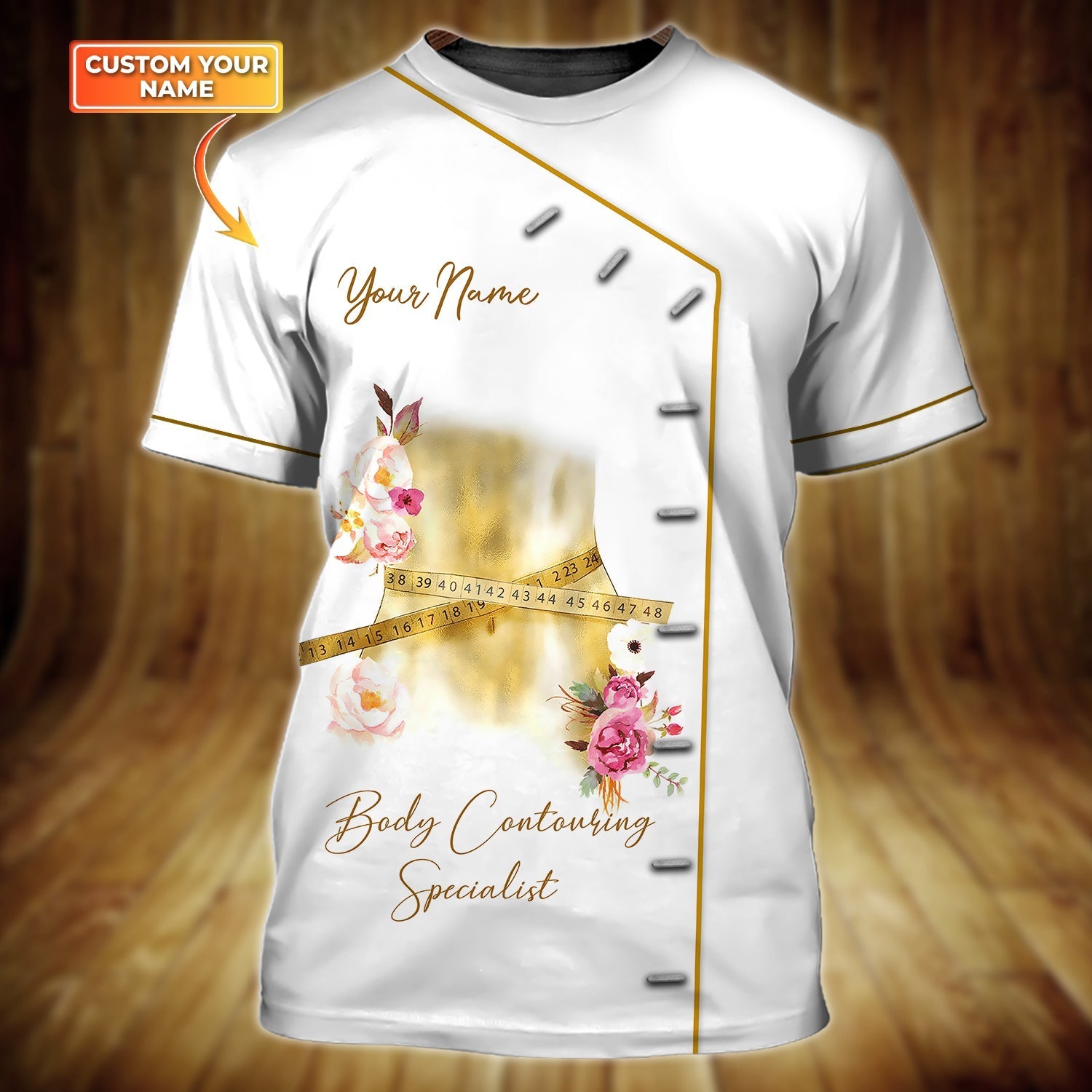 Customized Body Contouring Specialist Shirt/ Body Contouring Specialist 3D T Shirts