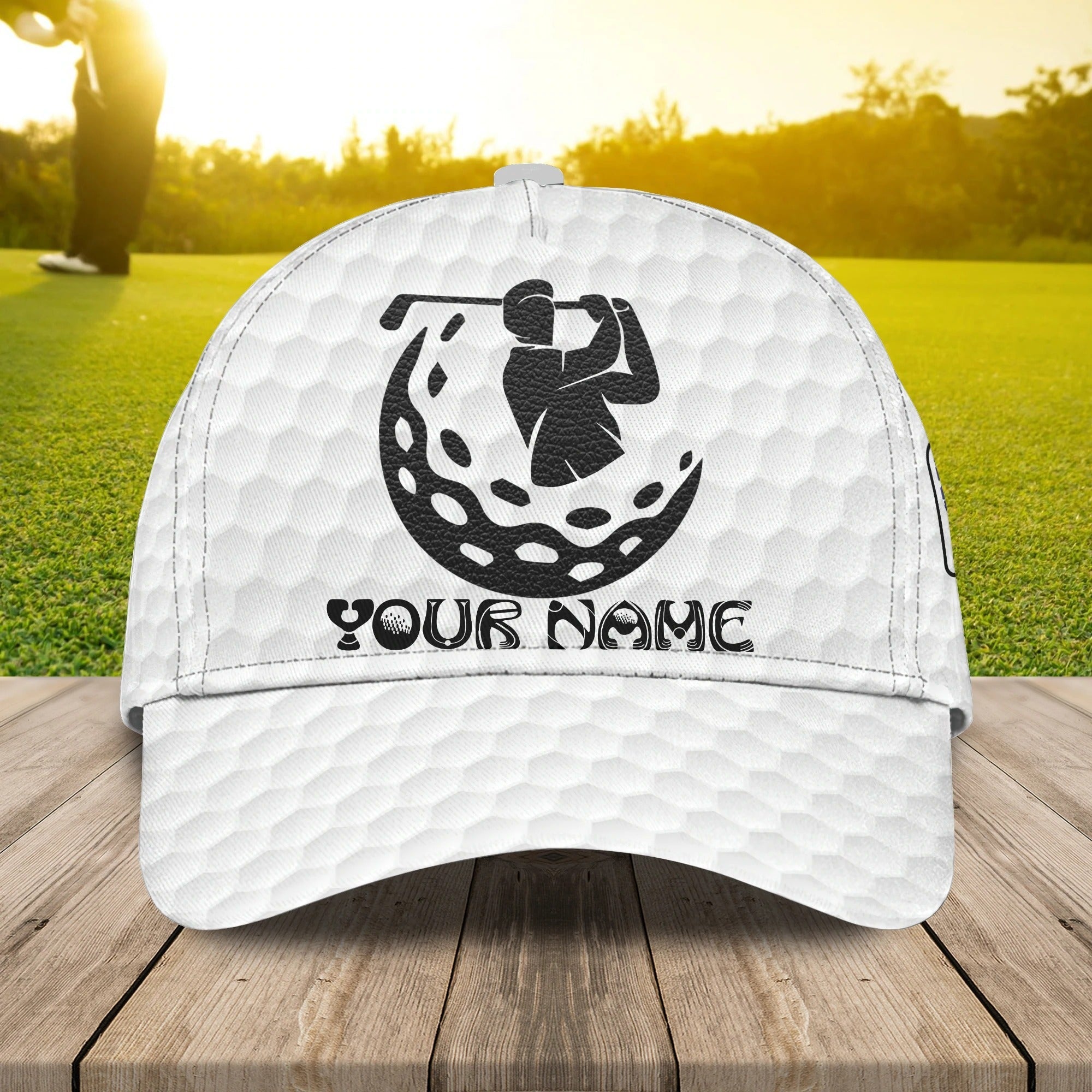 Custom Mens Golf Cap 3D/ Full Printed Caps For Golf Mens/ Cap For Him/ Golf Caps In American Flag