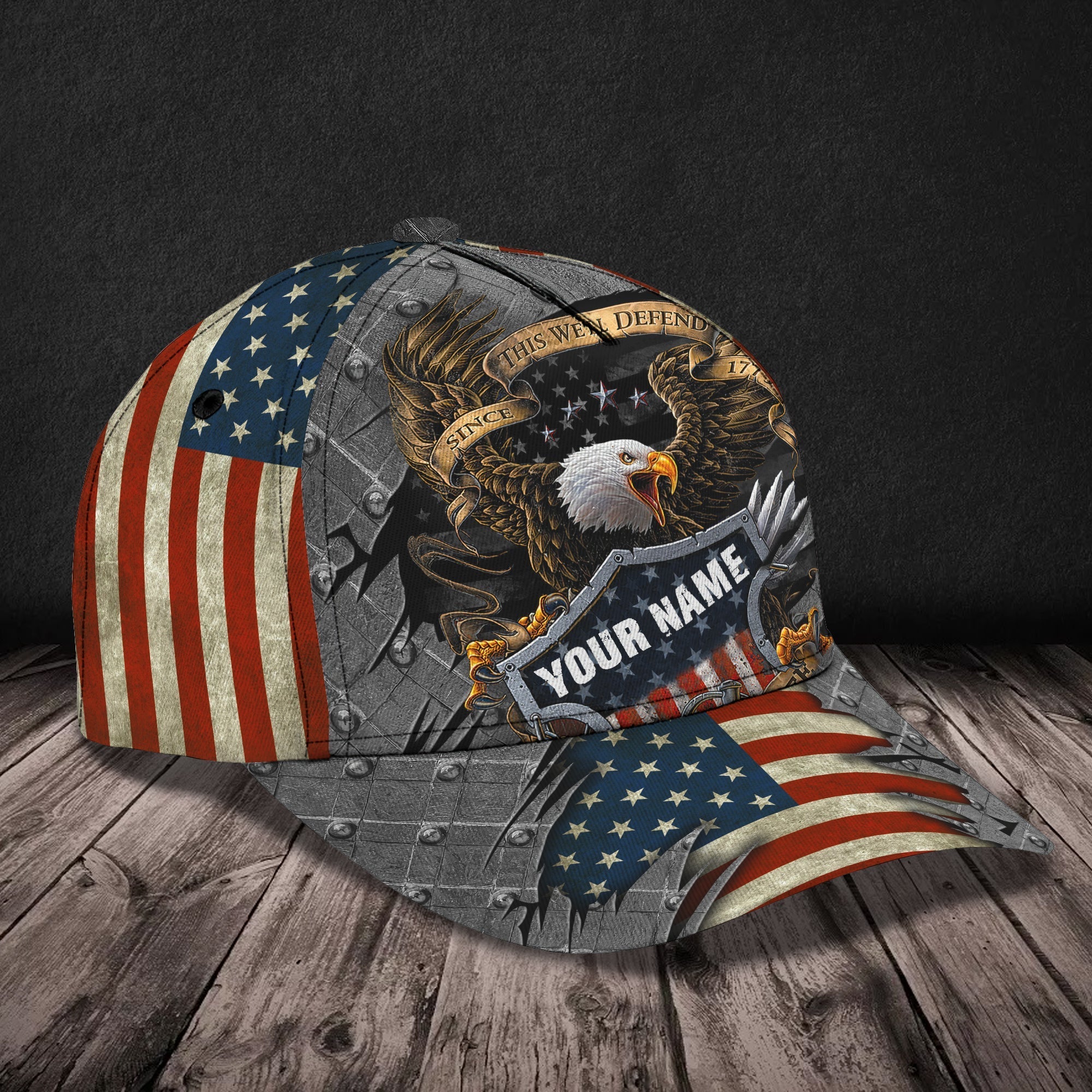 Personalized Veteran 3D Full Printed Baseball Cap/ Veteran Hat For Men And Women/ Cap Hat For Veteran Dad