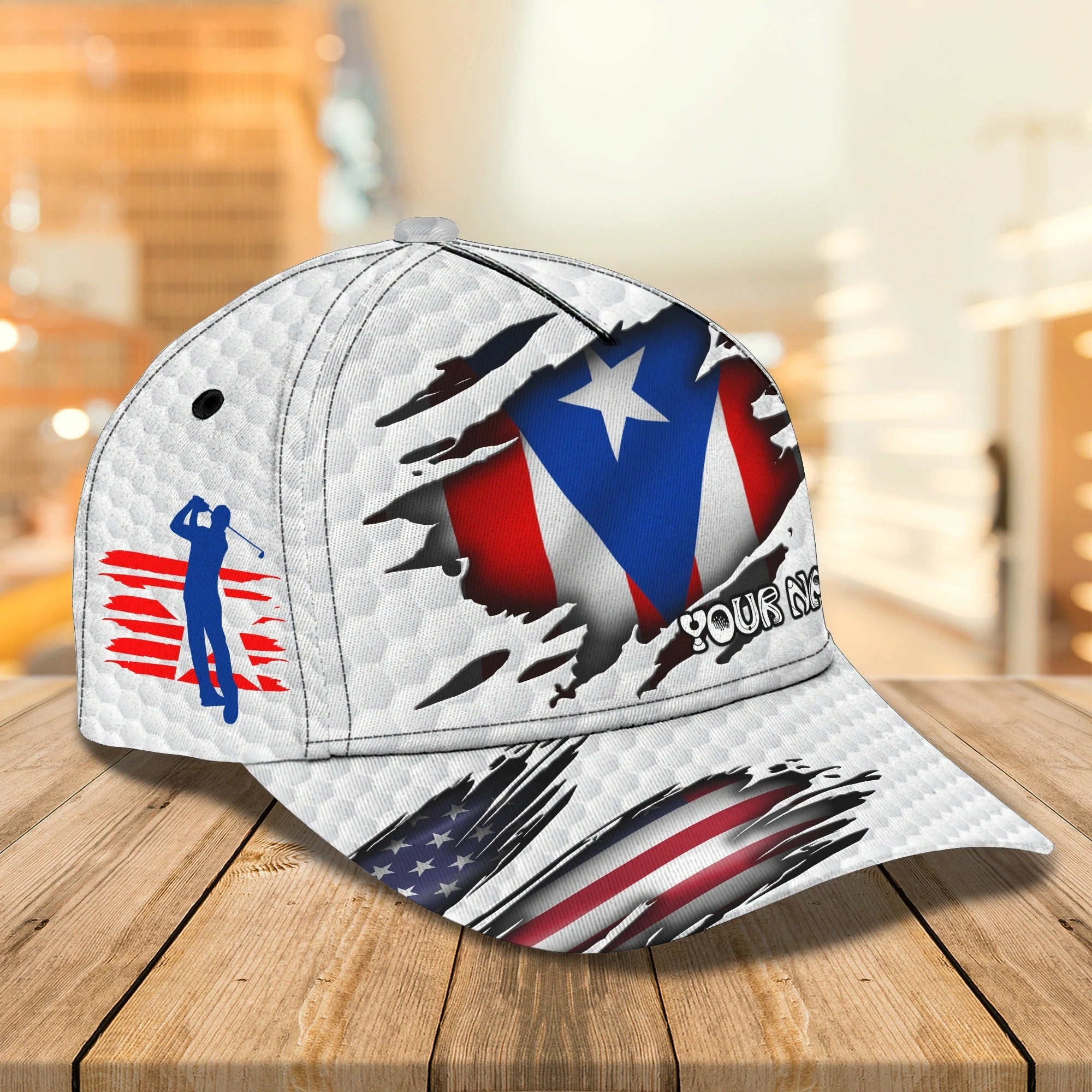 Customized Golf Hats For Men/ Golf Hat Mens/ Baseball Golf Cap/ Gift For Golf Man