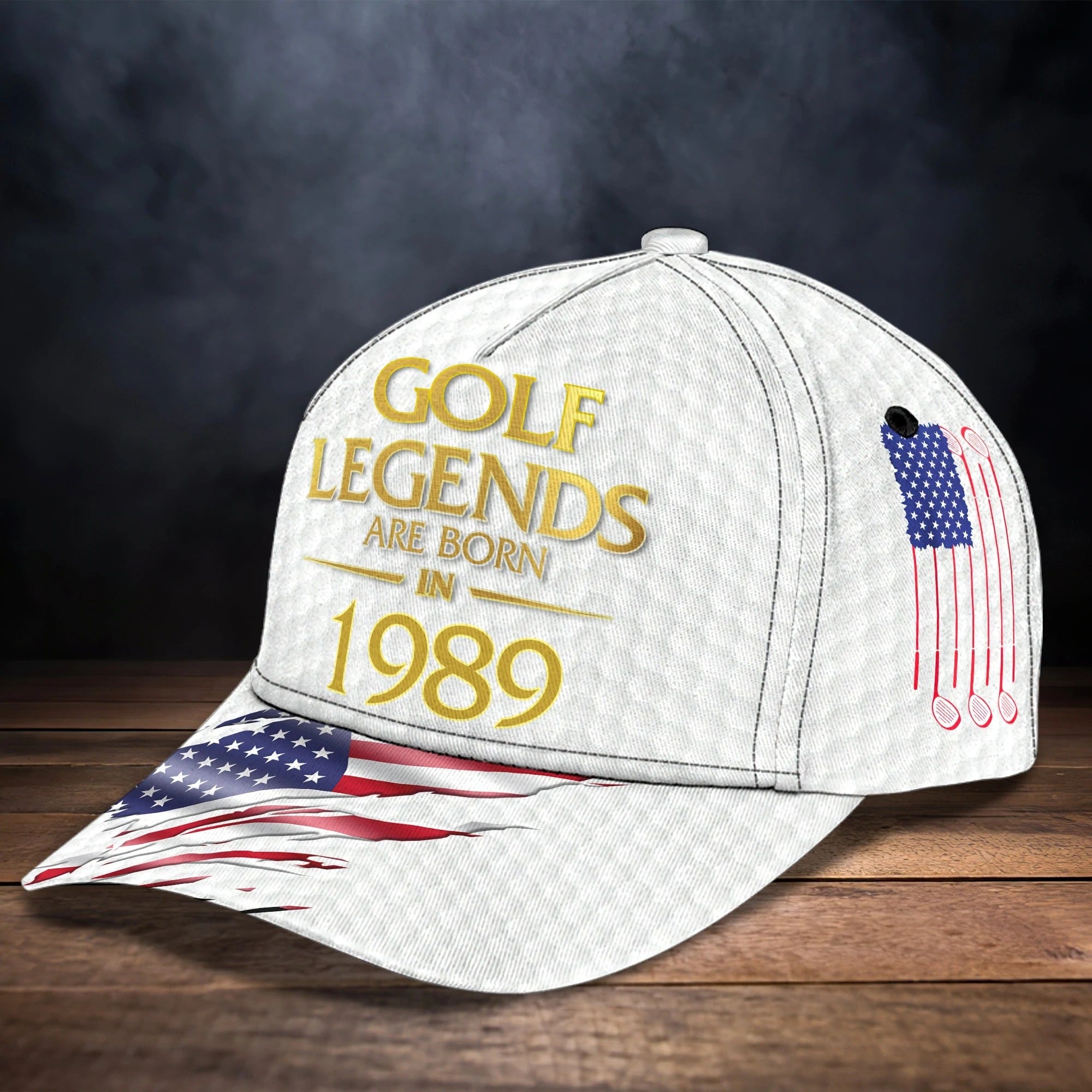Custom Baseball Golf Caps For Men And Women/ Golf Legends Are Born In/ Best Gift For Golfer
