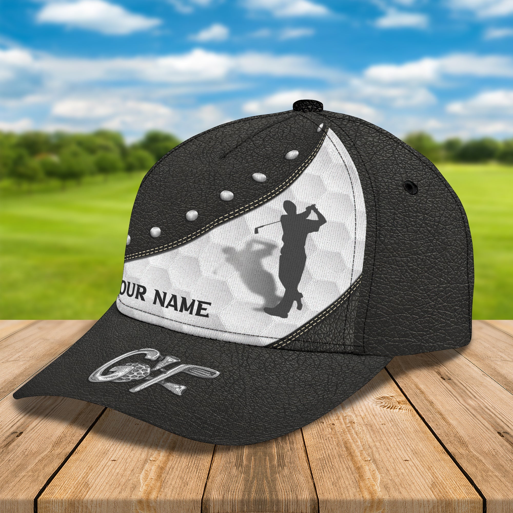 Personalized 3D Full Print Golf Cap/ Perfect Cap Hat for Golfer/ Golf Cap for Men Women
