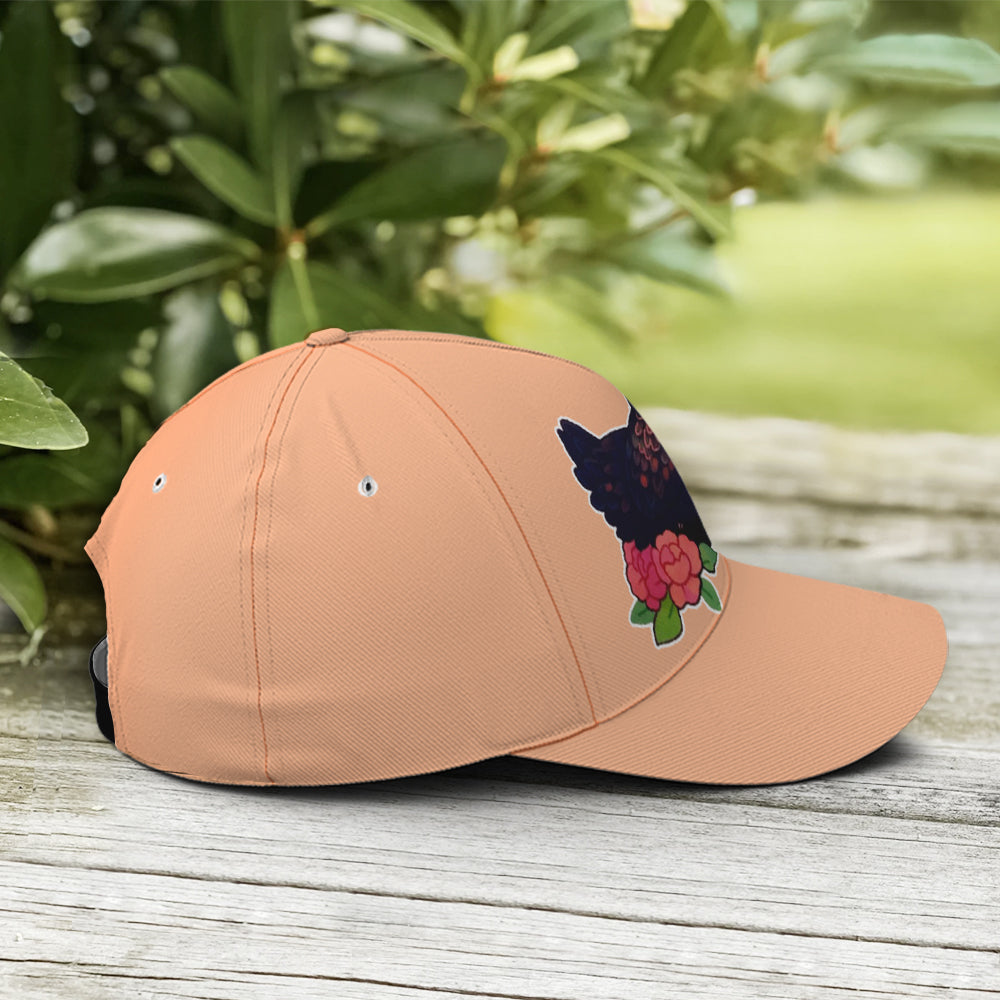 Funny Chicken Countryside Orange Baseball Cap Coolspod