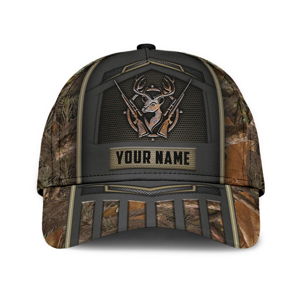 Custom Hunting Classic Cap Hat With Name/ Hunter Baseball Cap Hat Present To Hunter Man Girl