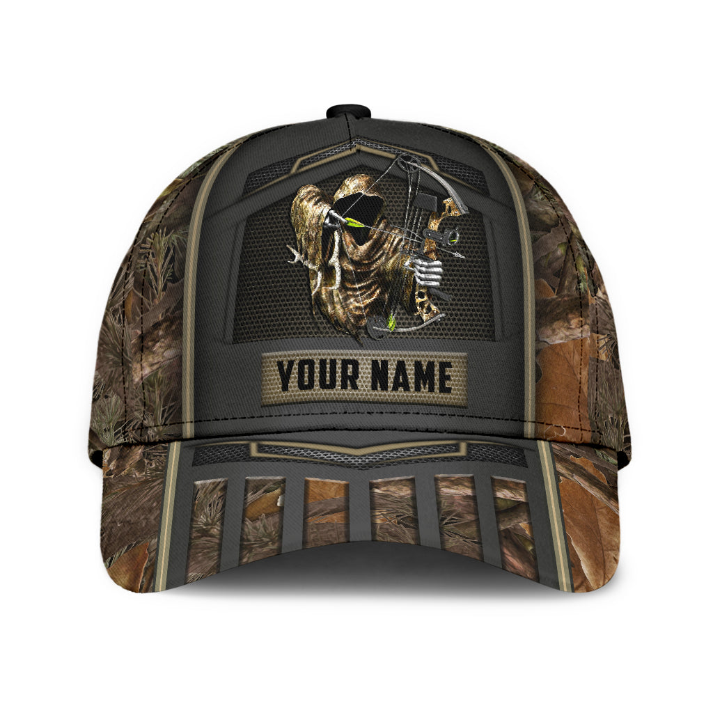 Bow Hunting Classic Cap Custom Name Baseball Cap Hat For Hunter Hunting Cap Hat