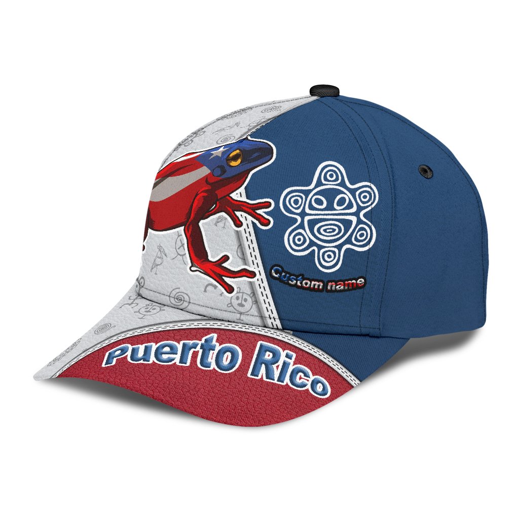 Puerto Rico Cap/ Custom Name Puerto Rican Hat For Adults