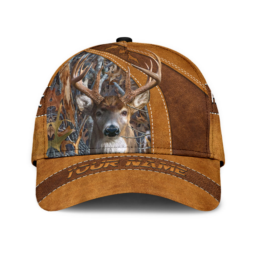 Custom Hunting Cap Hat/ 3D All Over Printed Deer Hunting Baseball Cap Hat/ Gift For Hunter