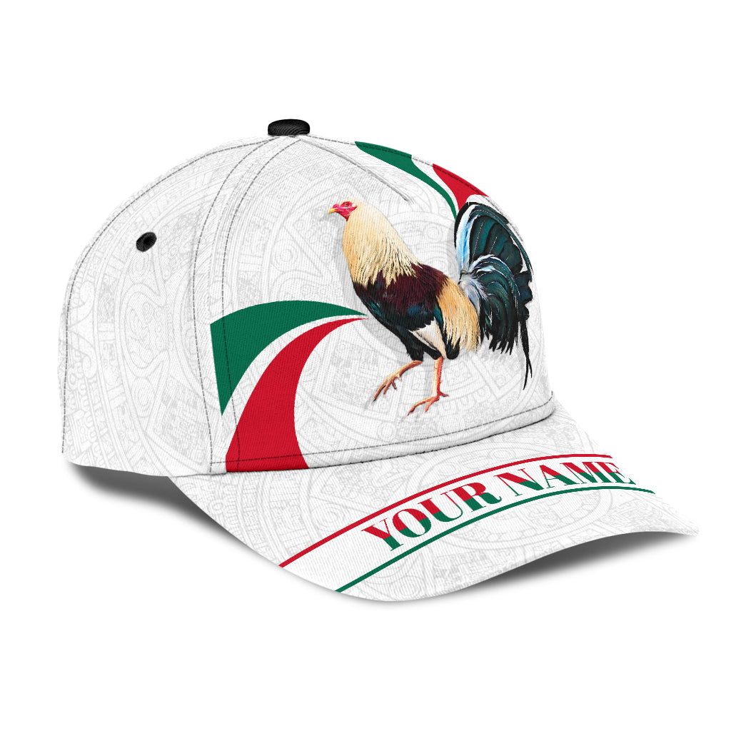 Personalized Rooster Line 3D Printed Baseball Classic Cap Hat For Men And Women Chicken Lovers
