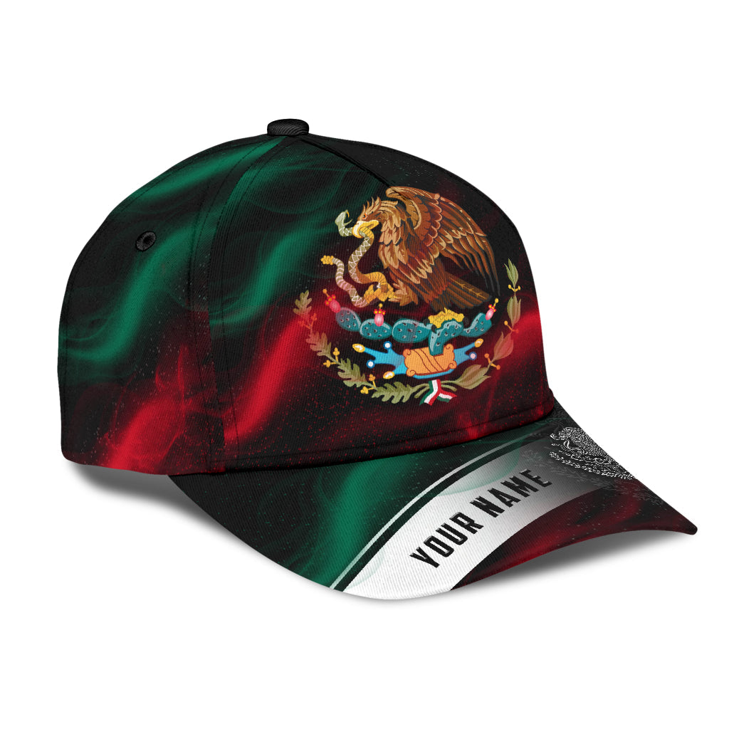 Personalized Mexico Smoke 3D Classic Cap/ Baseball Hat For Mexican/ Mexico Hat Cap