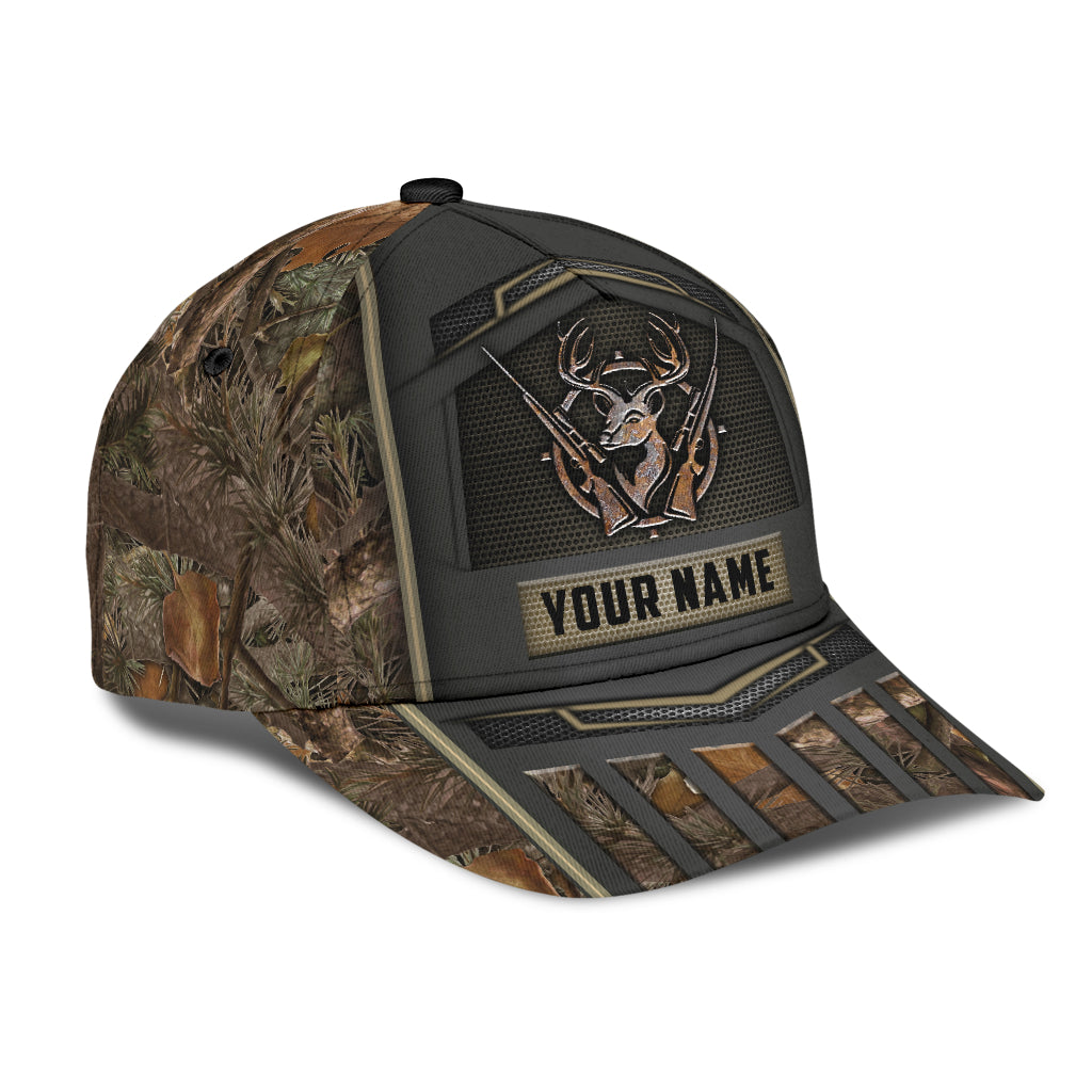 Custom Hunting Classic Cap Hat With Name/ Hunter Baseball Cap Hat Present To Hunter Man Girl