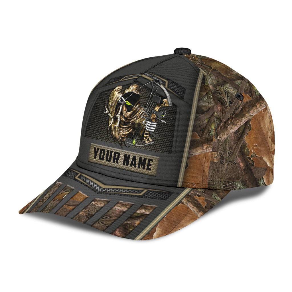 Bow Hunting Classic Cap Custom Name Baseball Cap Hat For Hunter Hunting Cap Hat