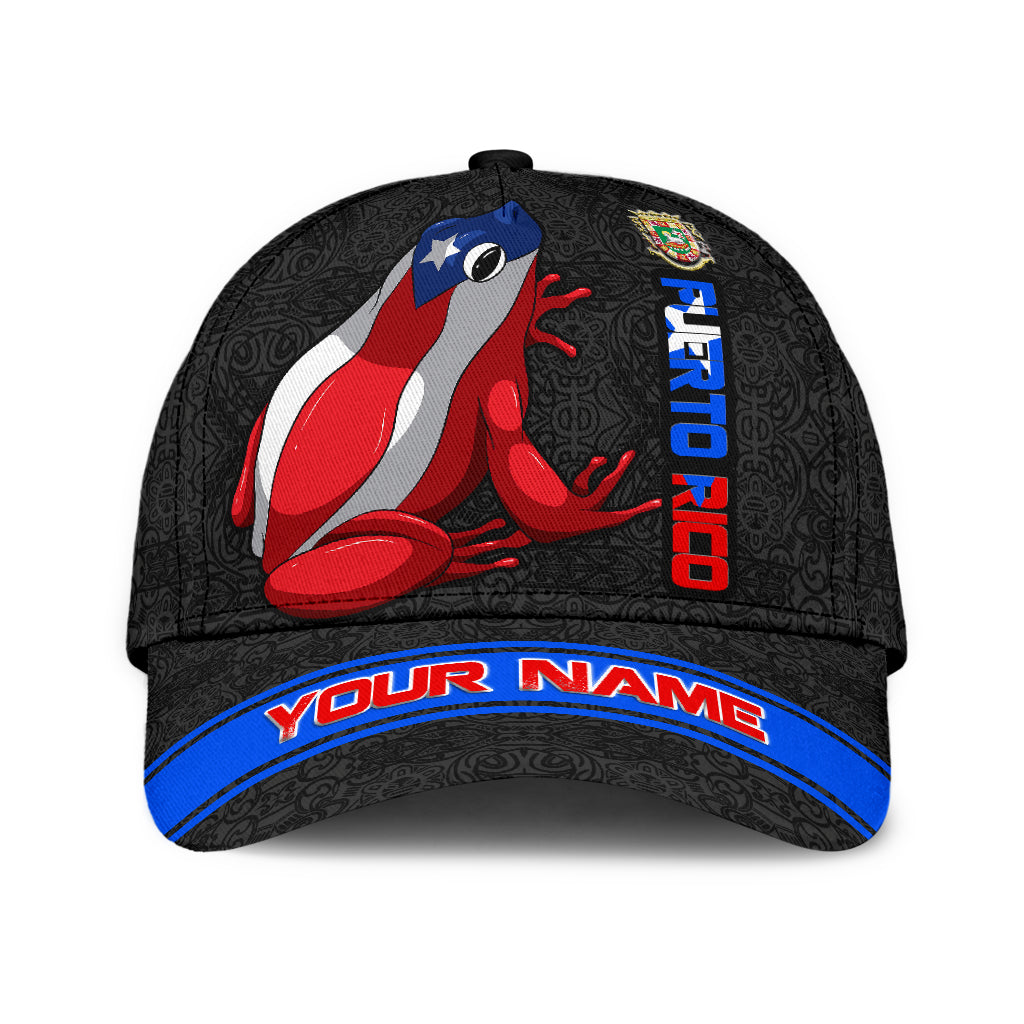 Personalized Puerto Rico Coqui Frog All Printed Classic Cap/ Unisex Cap Hat For Puerto Rican