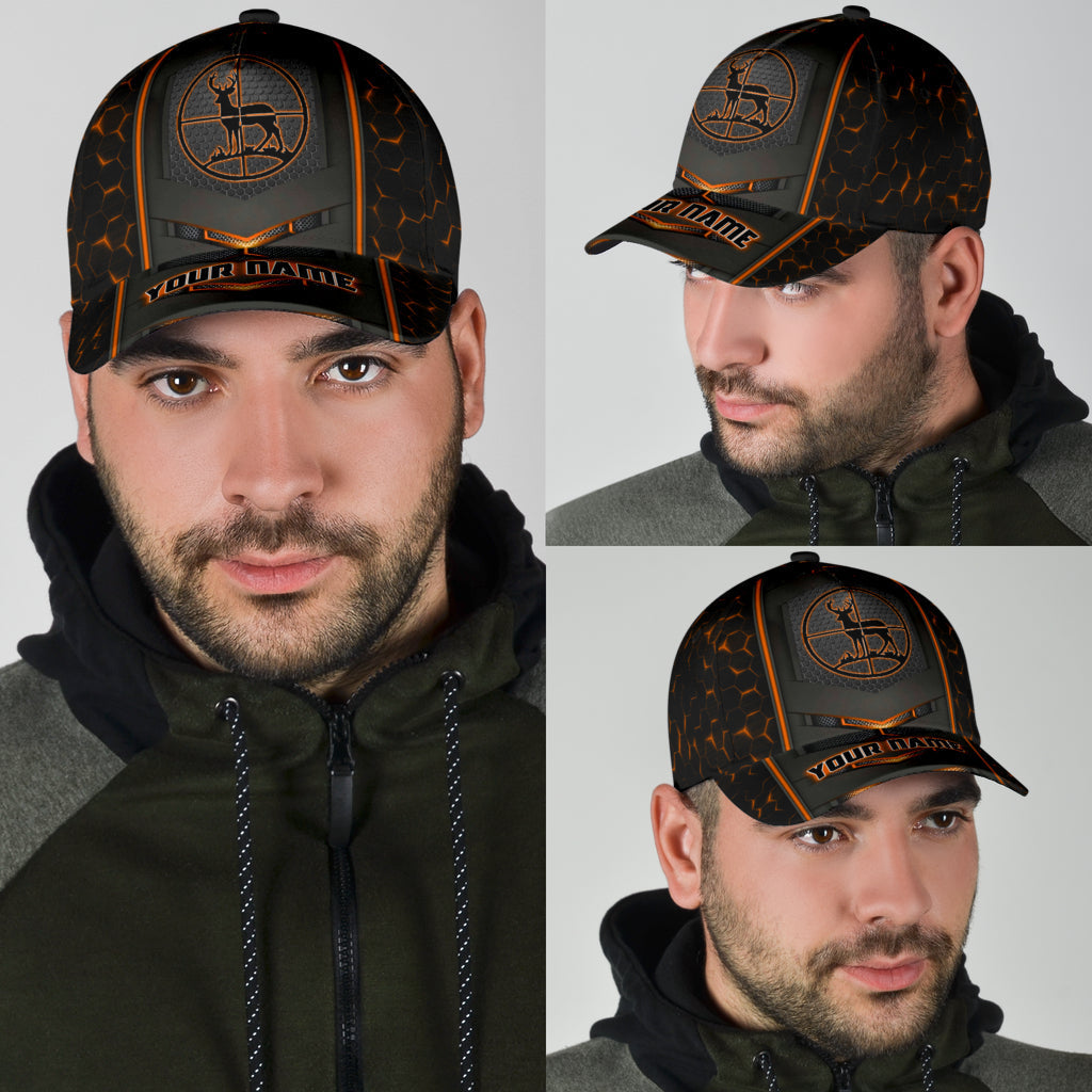 Custom Classic Cap Hat For Hunting Lovers Hunter Cap Hat Deer Hunting Tagged Out Cap Hat