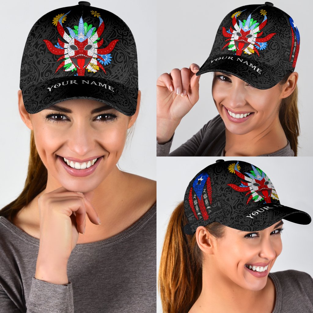 Personalized 3D all over Printed Puerto Rico Cap Hat/ Puerto Rico Hat/ Puerto Rican Gifts