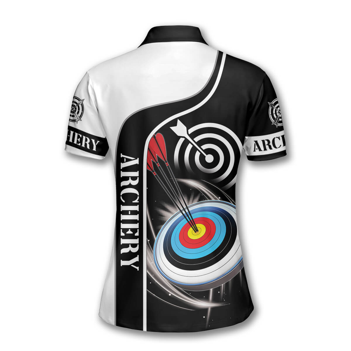 Archery Targets Black White Custom Archery Shirts for Women/ Gift for Her/ Archery Shirt