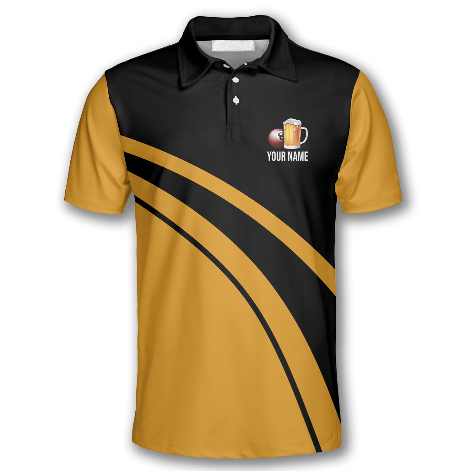 My Drinking Team Has a Pool Problem Custom Billiard Shirts for Men/ Billiard Polo Shirt/ Drink Beer Shirt