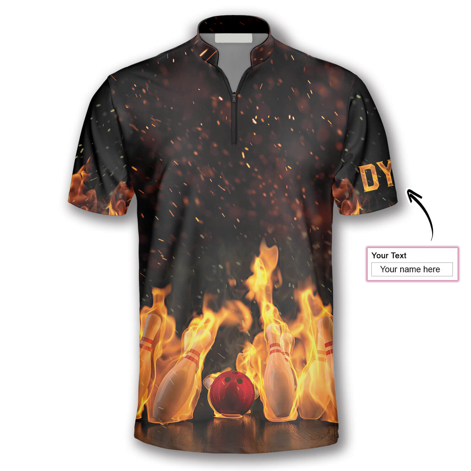 3D All Over Print It’s Not My Fault It’s The Lane Conditions Custom Bowling Jerseys for Men