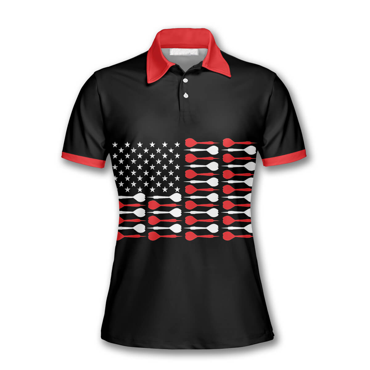 Darts American Flag Skull Stars Custom Darts Shirts for Women