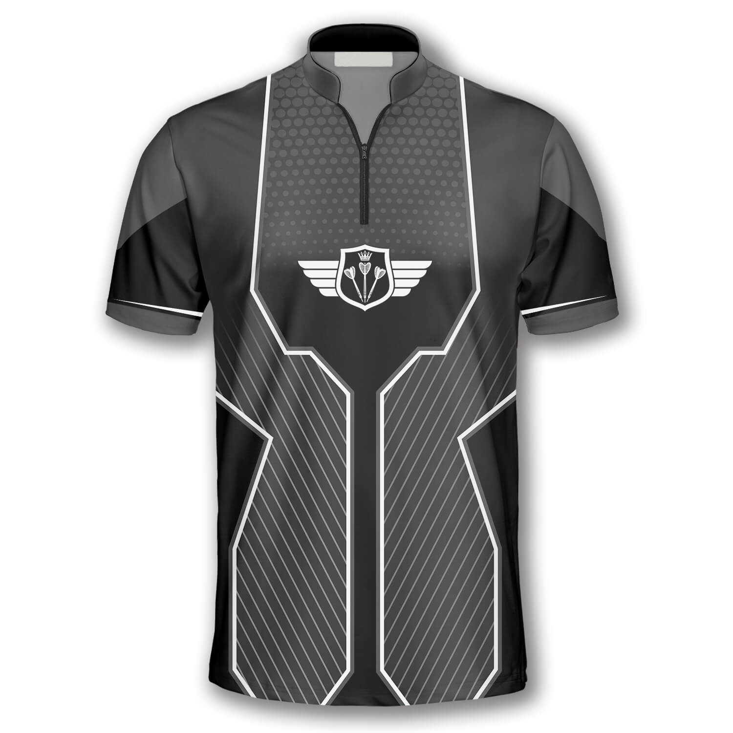 Black Lion Head Custom Darts Jerseys for Men/ 3D All Over Print Top Dart Shirt