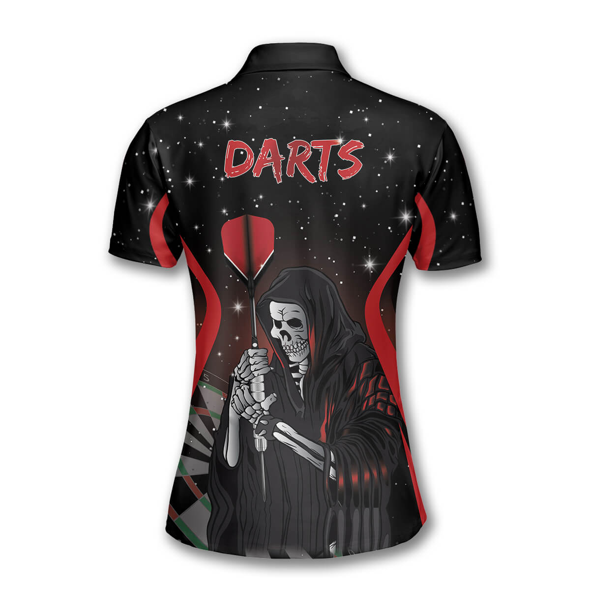 Darts Grim Reaper Stars Custom Darts Shirts for Women/ Dart Shirt/ Dart Gift