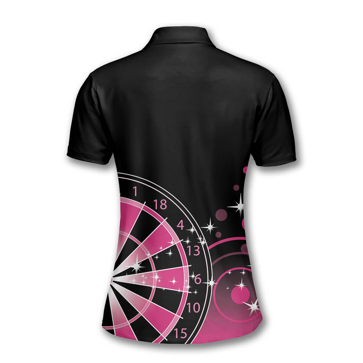 Darts Wings Black Pink Custom Darts Shirts for Women