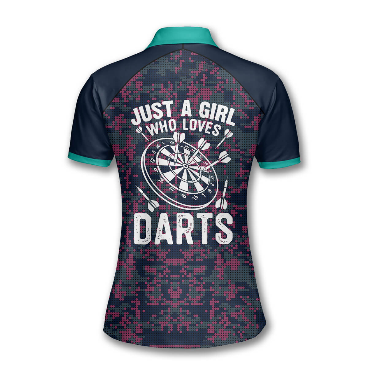 Just a Girl Who Loves Darts Custom Darts Shirts for Women