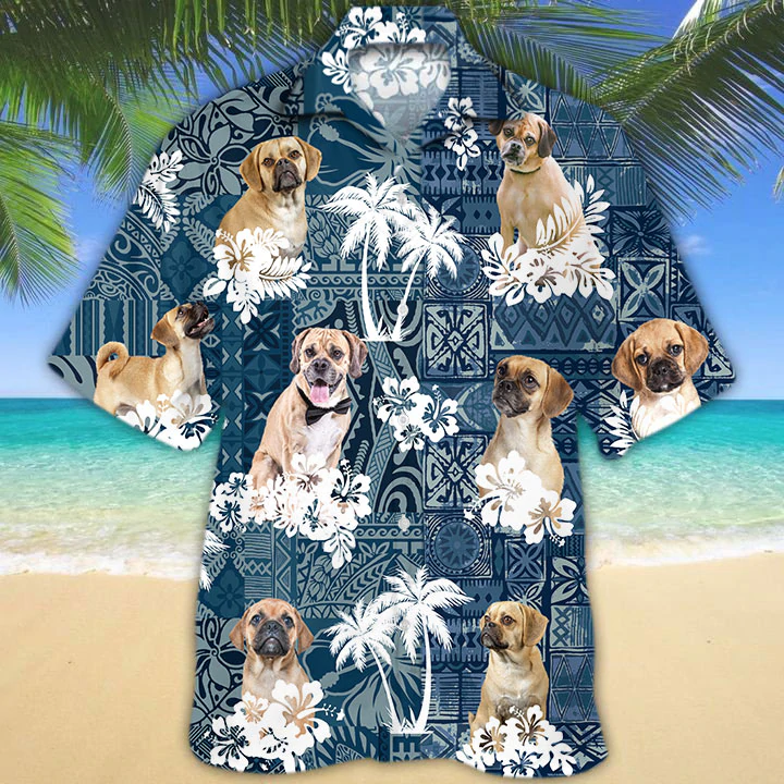 Puggle Hawaiian Shirt