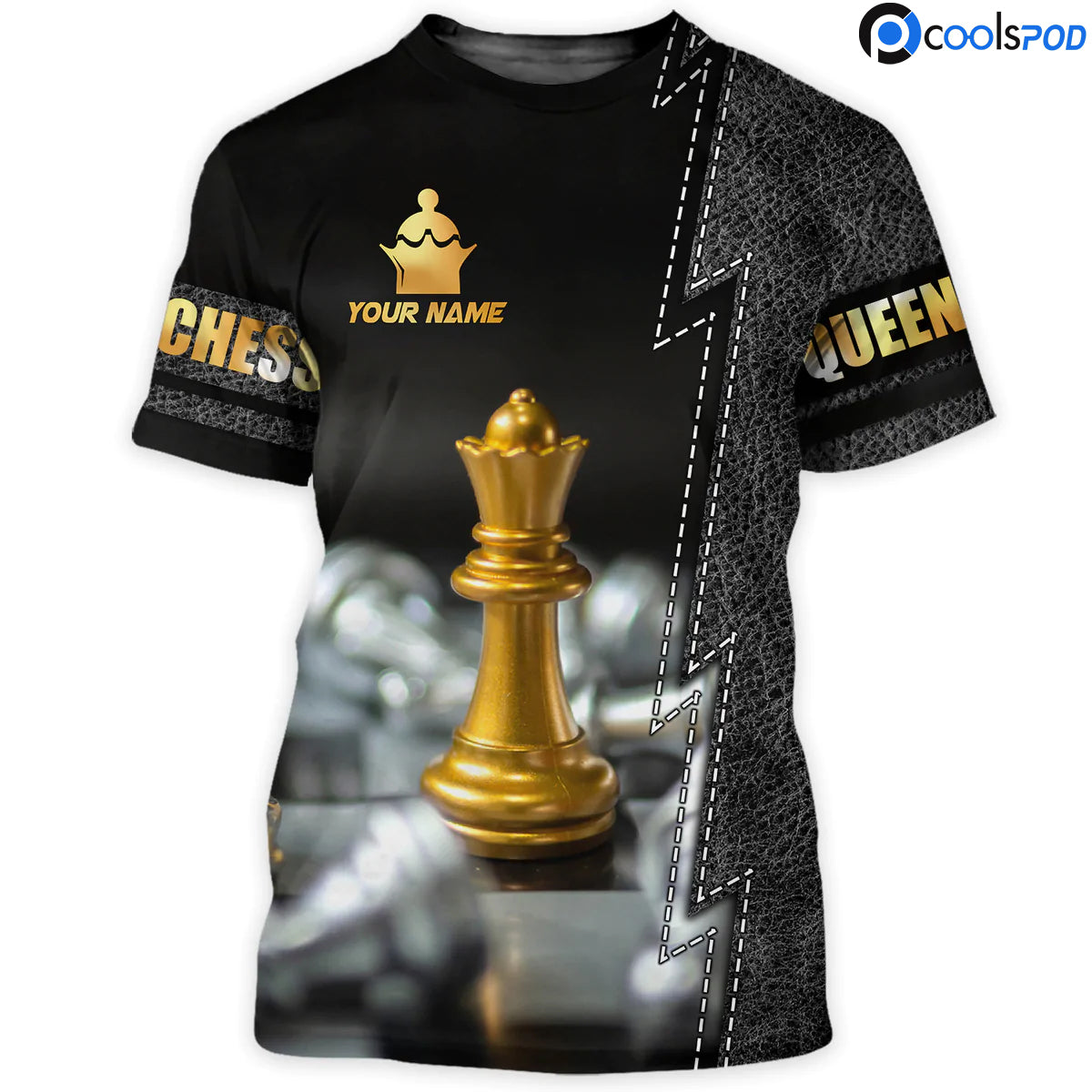 Custom 3D All Over Print Chess Queen T Shirt/ Chess Player Shirt/ Best Gift For Chess Lover