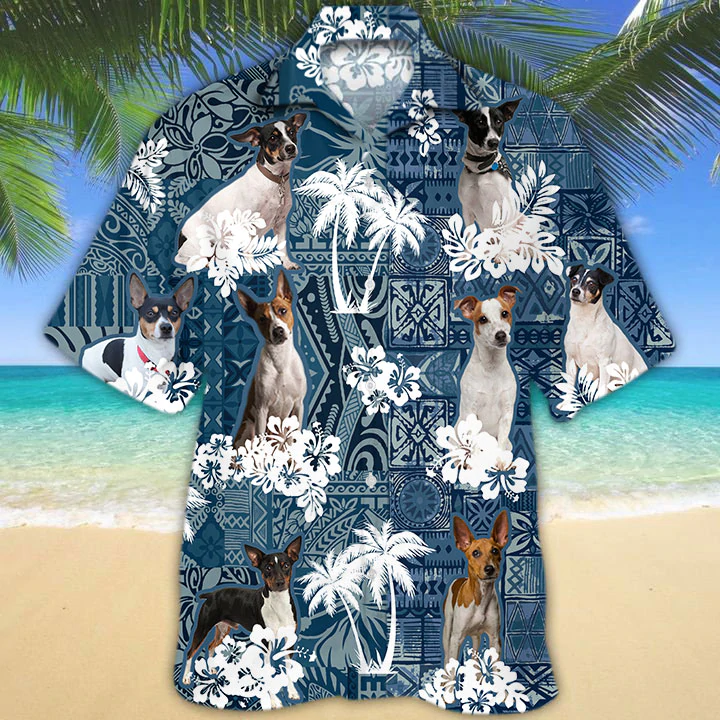 Rat Terrier Hawaiian Shirt
