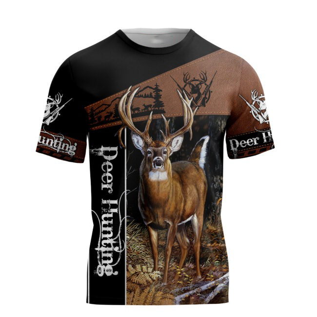 Hunting Dad 3D All Over Printed Shirts Deer Hunting Dad Hoodie Sweater Gift For Dad Birthday Gifts For Dad