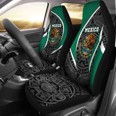 3D All Over Printed Car Seat Cover With Mexico Aztec/ Mexico Front Seat Cover For Car Auto