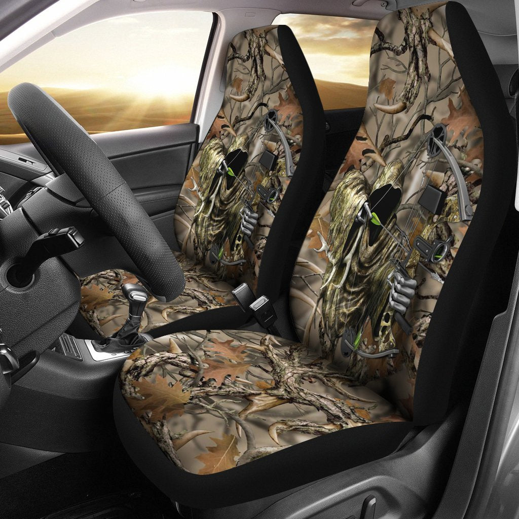 Bow Hunting Car Seat Covers/ Front Car Seat Cover Gift For Hunter/ Deer Hunting Carseat Protectors