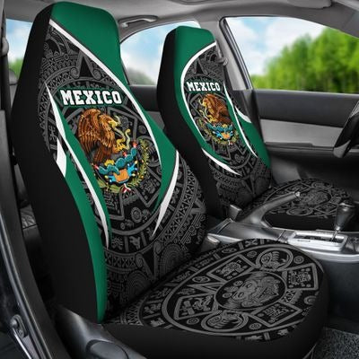 3D All Over Printed Car Seat Cover With Mexico Aztec/ Mexico Front Seat Cover For Car Auto
