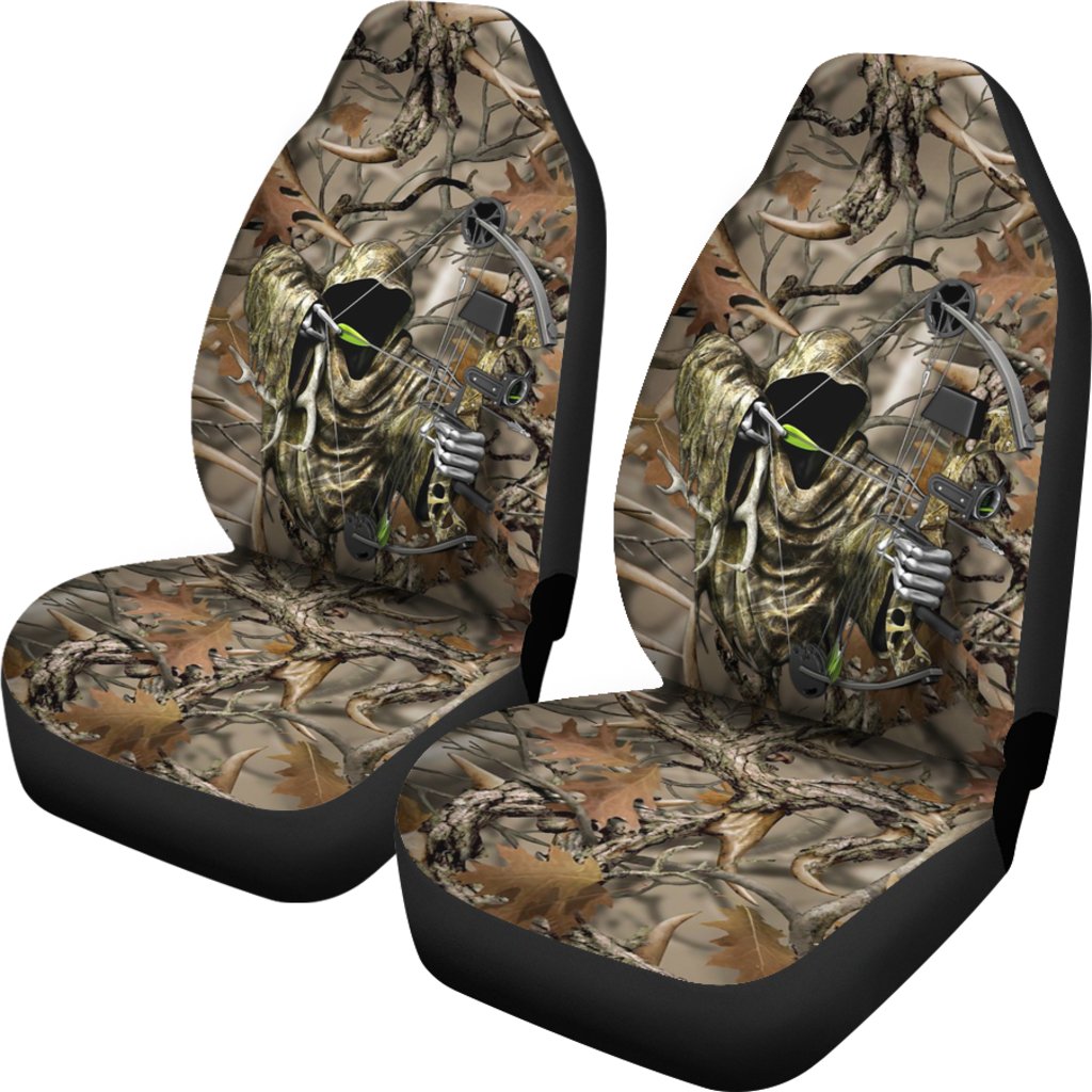 Bow Hunting Car Seat Covers/ Front Car Seat Cover Gift For Hunter/ Deer Hunting Carseat Protectors
