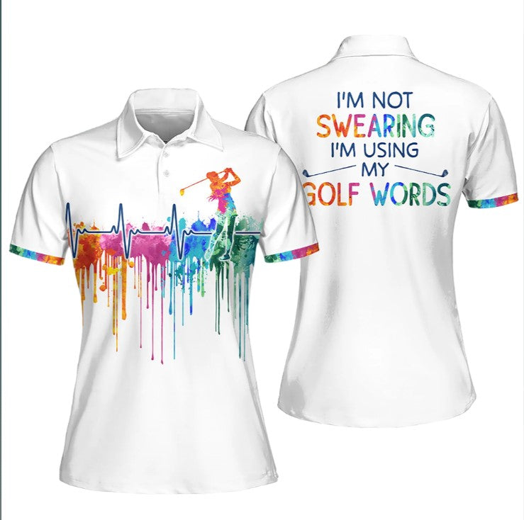 Golf 3D polo shirt for Women/ I