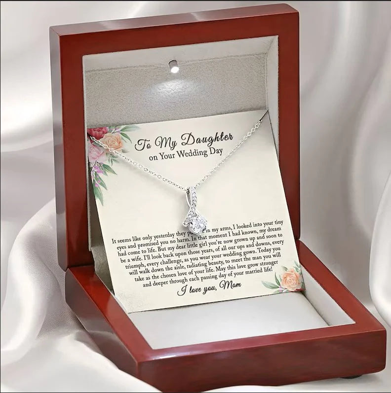 Wedding Gift for Bride from Mom/ Bride Gift from Mom/ Daughter Gift on Wedding Day