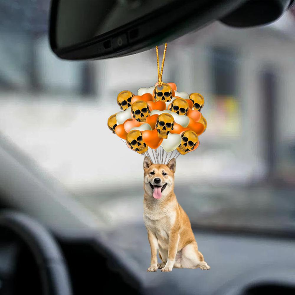 Shiba Inu Halloween Car Ornament Dog Ornament For Halloween