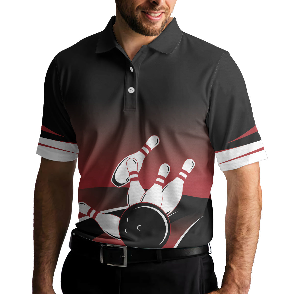 Some Grandpas Play Bingo Real Grandpas Bowl Bowling Polo Shirt/ Gift Idea For Bowling Fan Dad/ Bowling Shirt For Men Coolspod