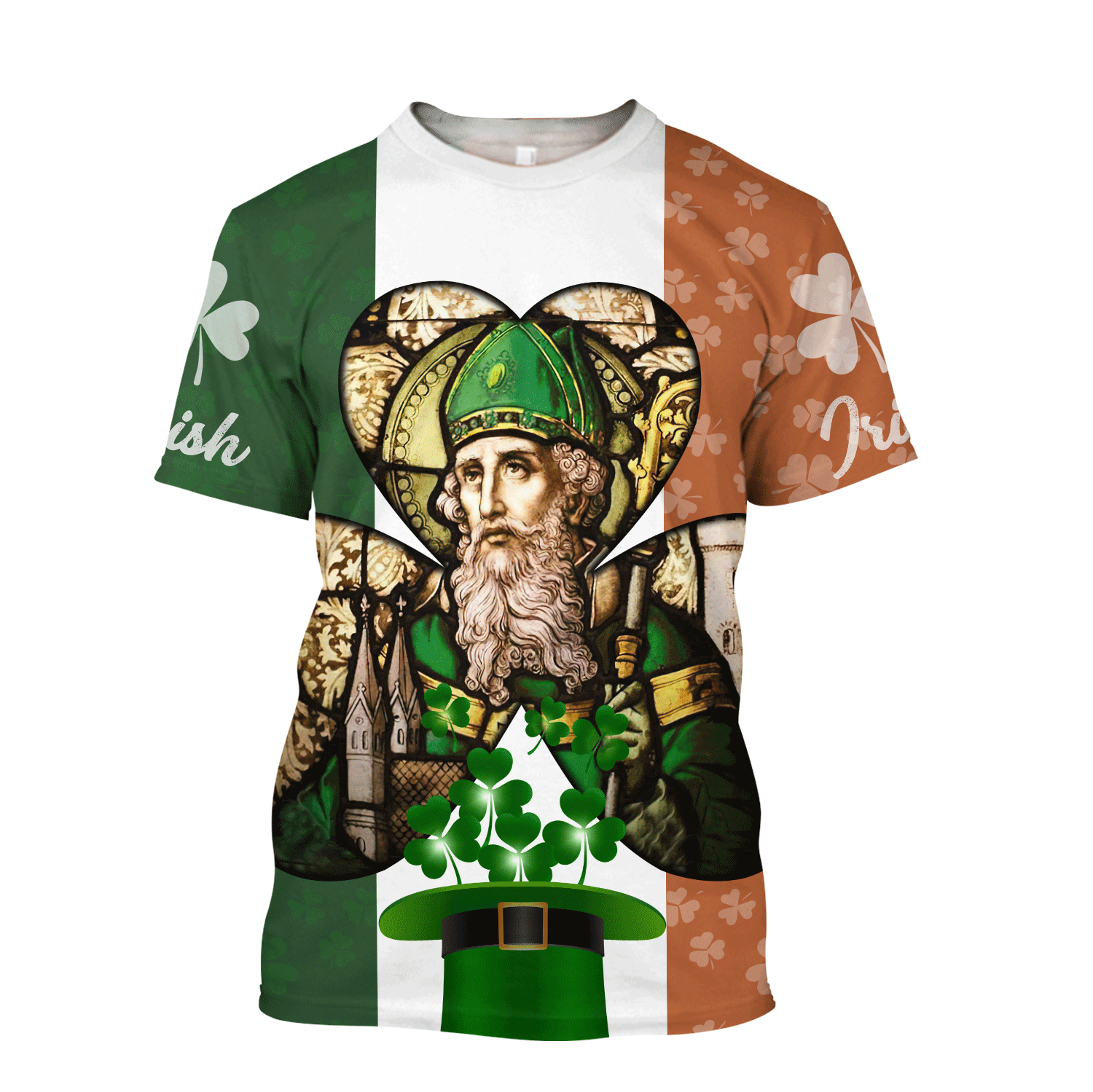 Irish Lucky Ireland Flag Pattern Saint Patrick