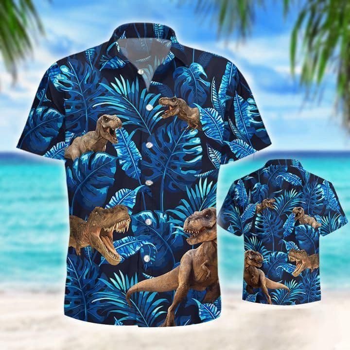 Love Rottweiler Tropical Jungle Hawaiian Shirt