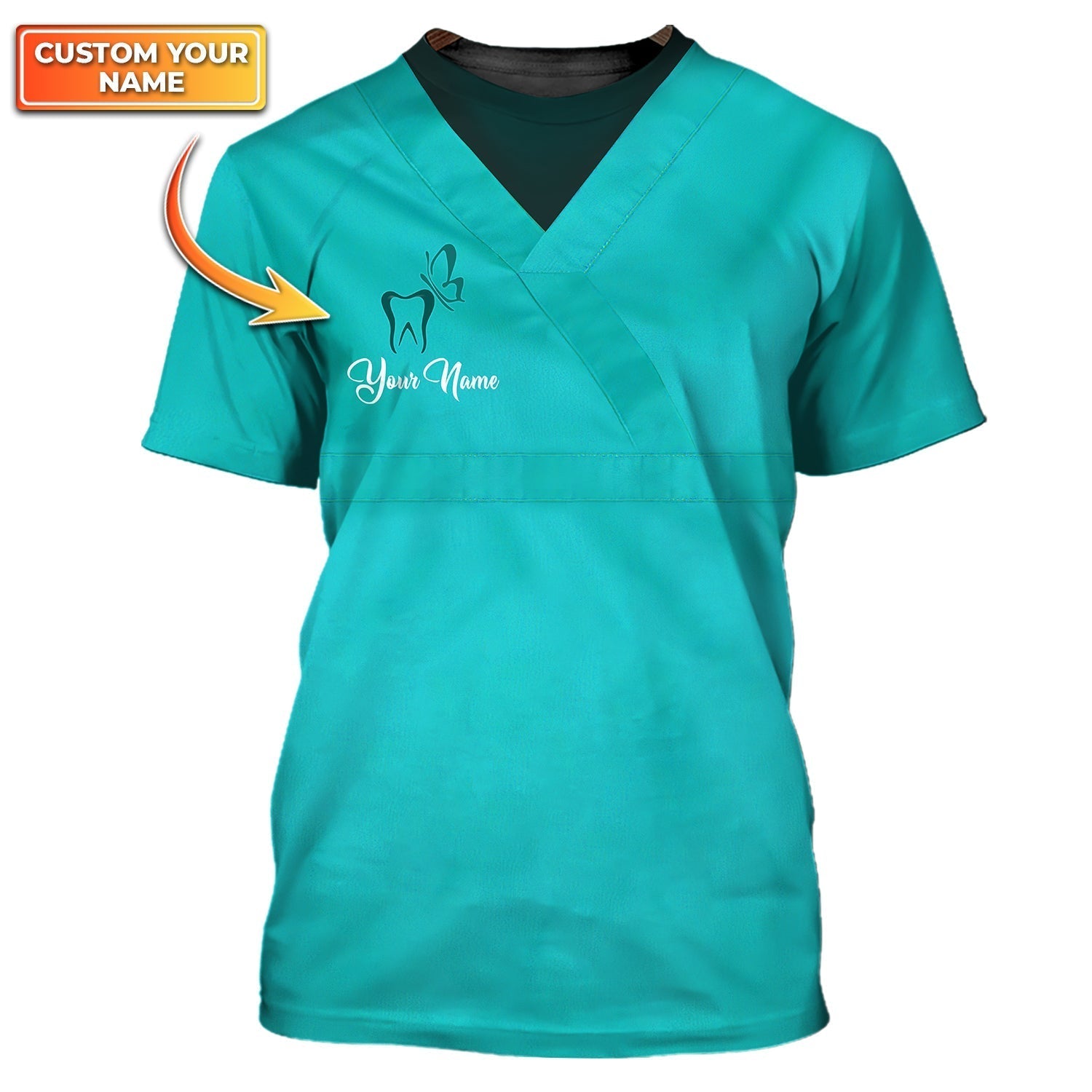Personalized 3D T Shirt For Dentist Became A Dental Hygienist Shirts Present To Women Dental Doctor