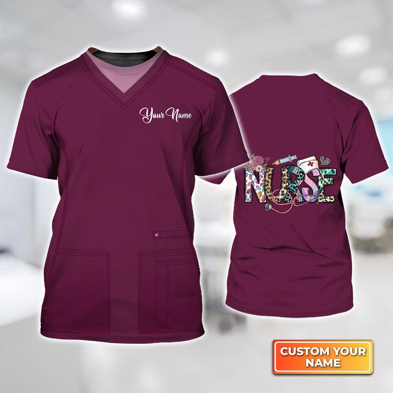 Custom Nursing Graduate T Shirt/ Registered Nurse Shirt Gift For A Nurse