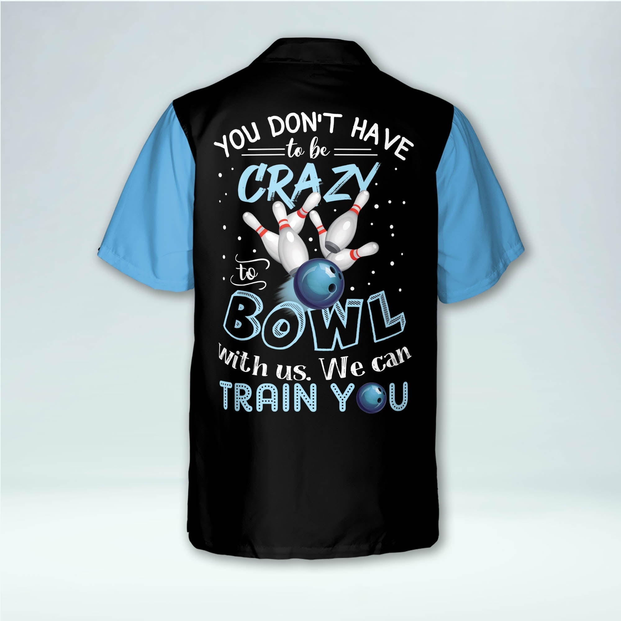 Custom name Vintage bowling Hawaiian Shirt/ Bowling team shirt