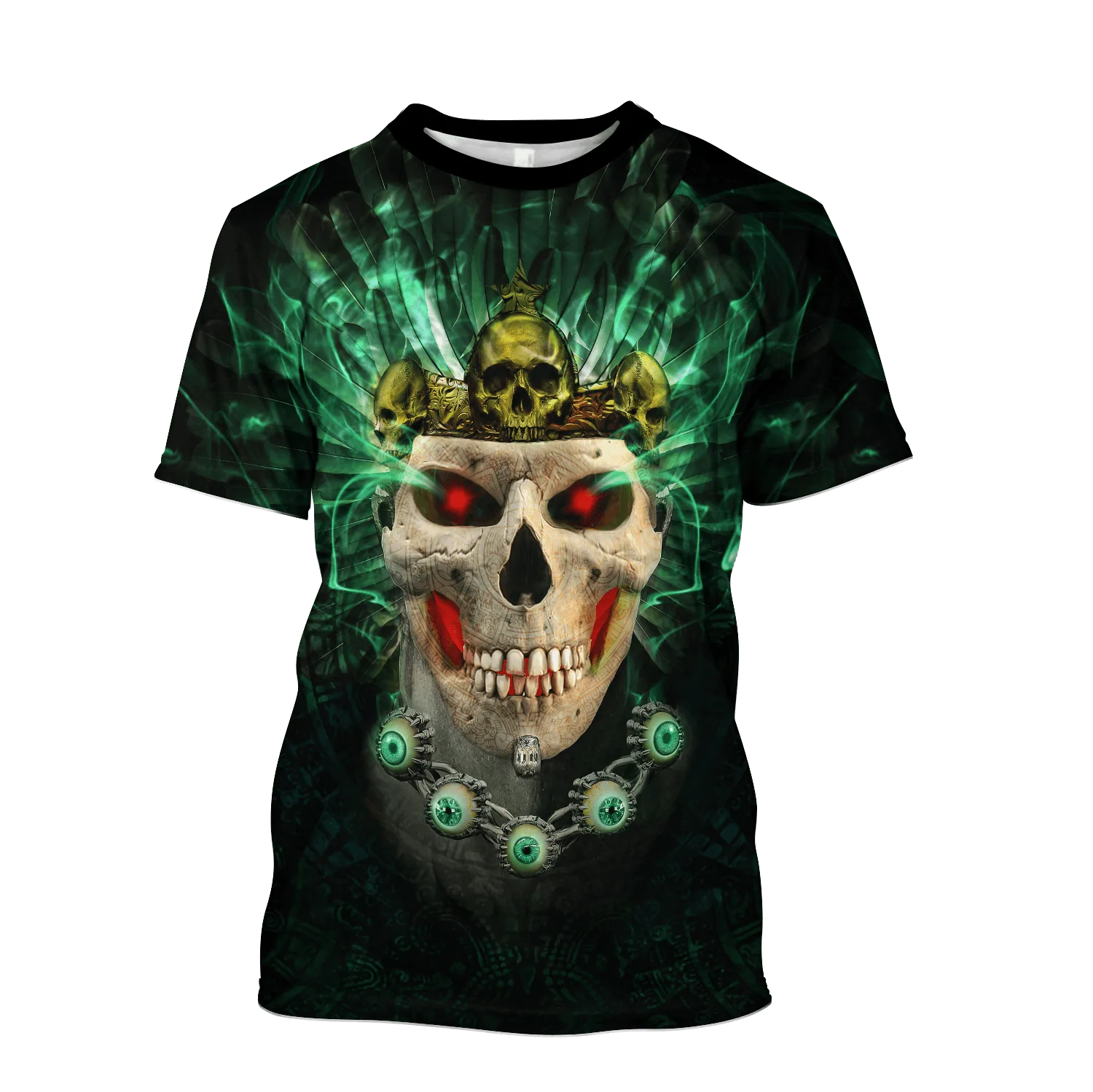 Aztec Skull T Shirt God Of The Dead Aztec Shirts Men Women