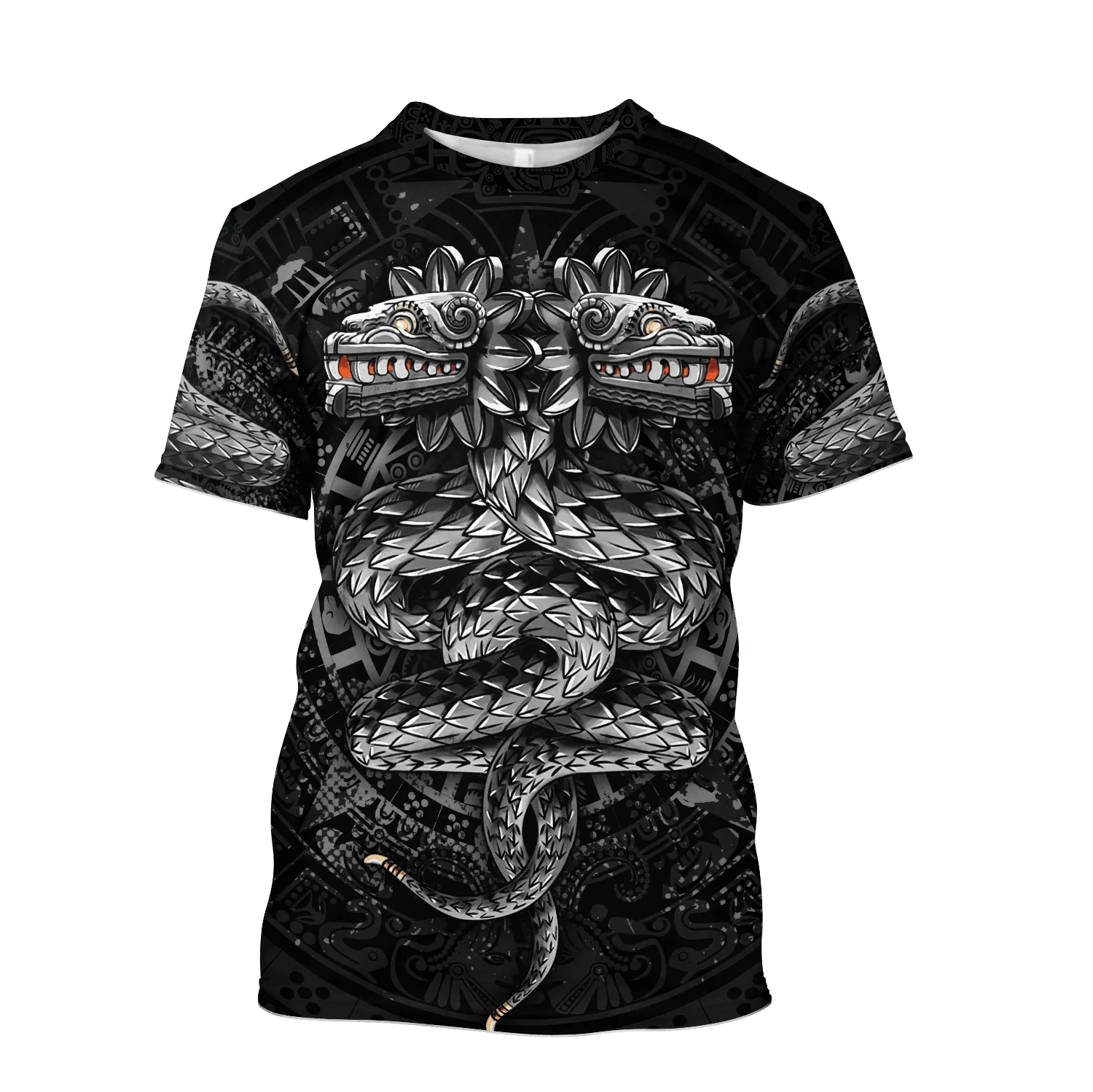 Aztec Shirt Men Women Mexican Snake God Quetzalcoatl T Shirt Coolspod