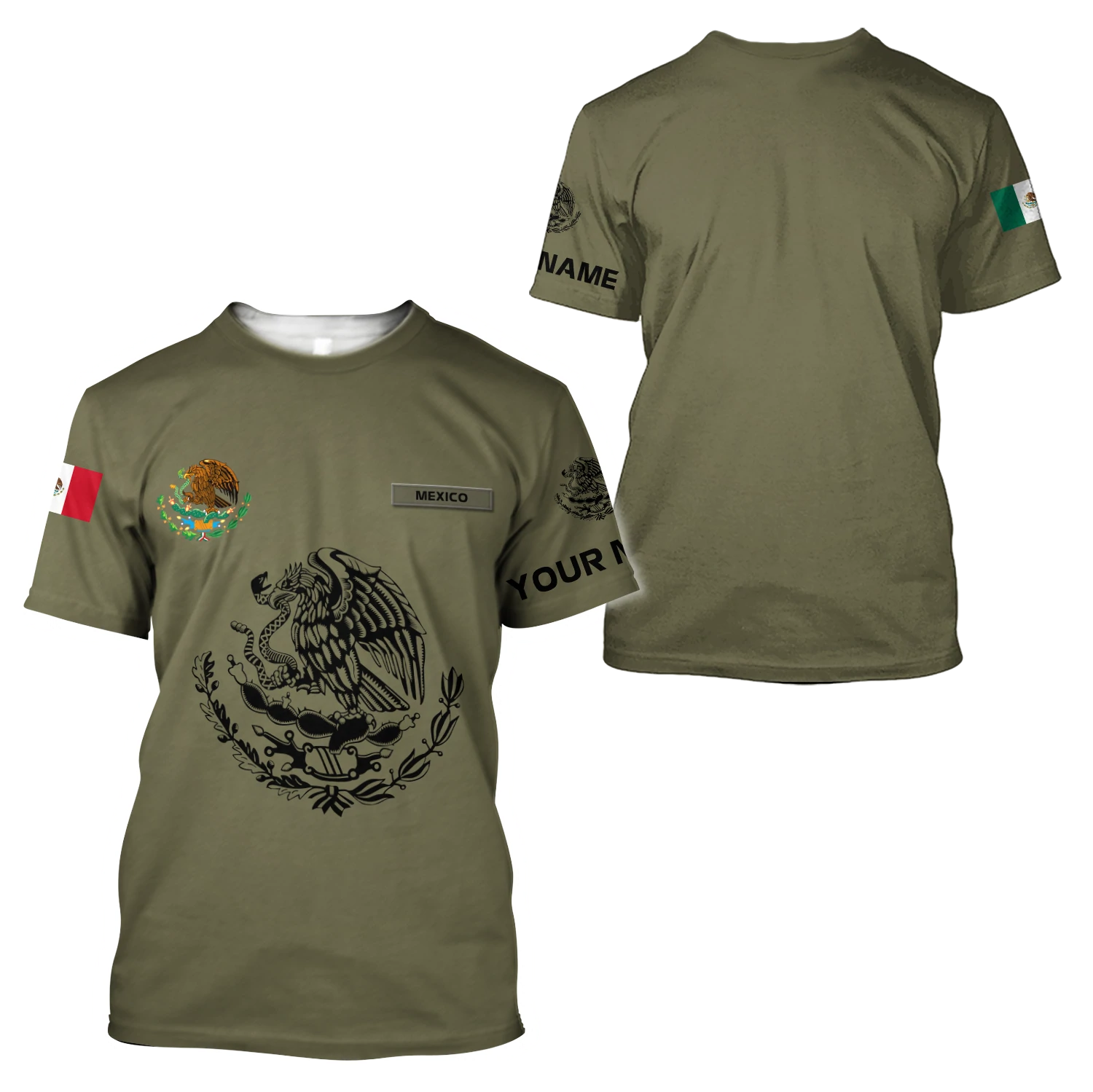 Aztec Day Of The Dead Queen All Over Printed Unisex Shirts/ Mexico Tshirt For Men And Women/ Aztec Mexican Shirt