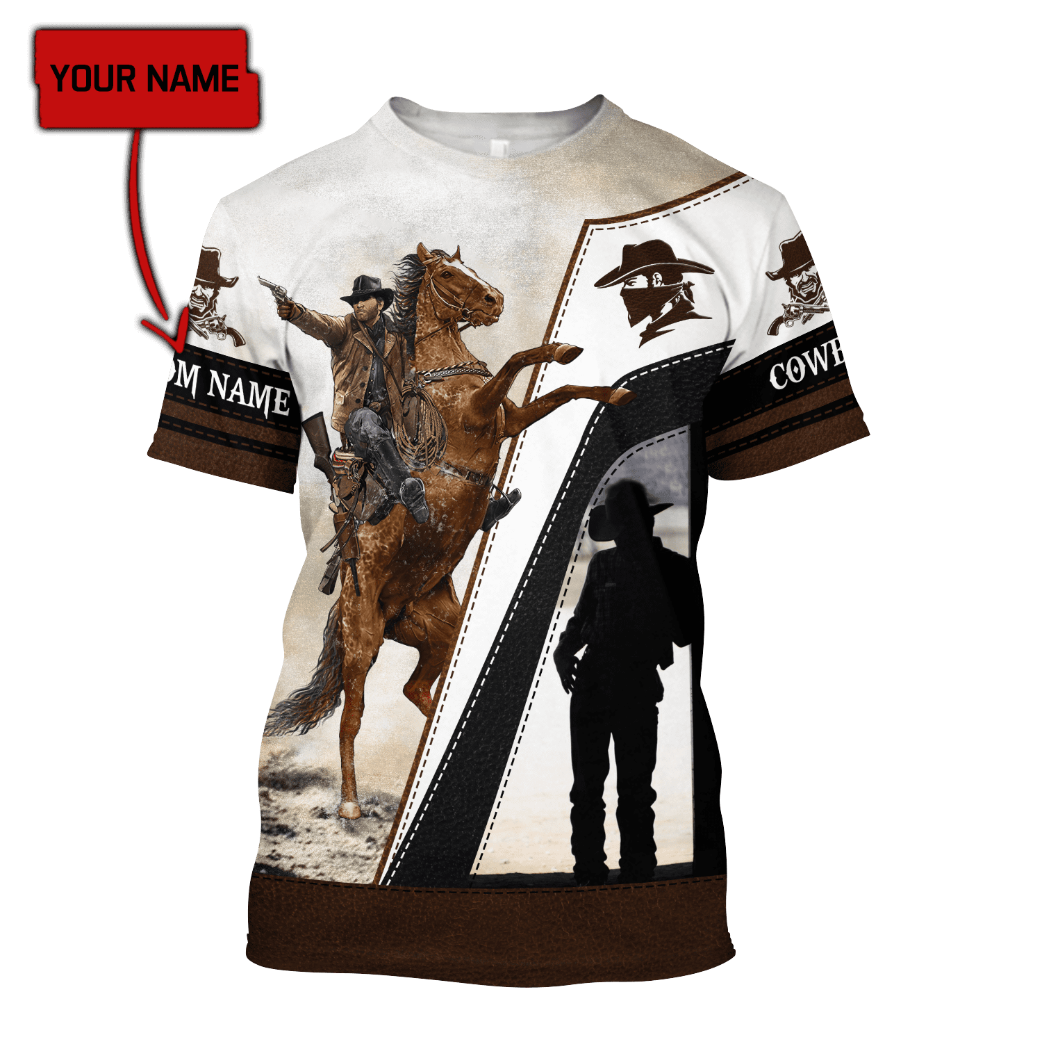 Personalized Cowboy Shirt Be A Cowboy Unisex T Shirts Coolspod